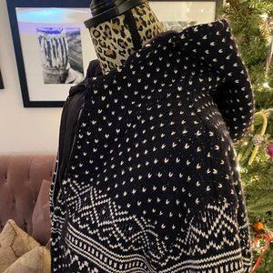 Bogner Reversible Full Zip Hooded Ski Snowboard Jacket Pattern Made in Germany